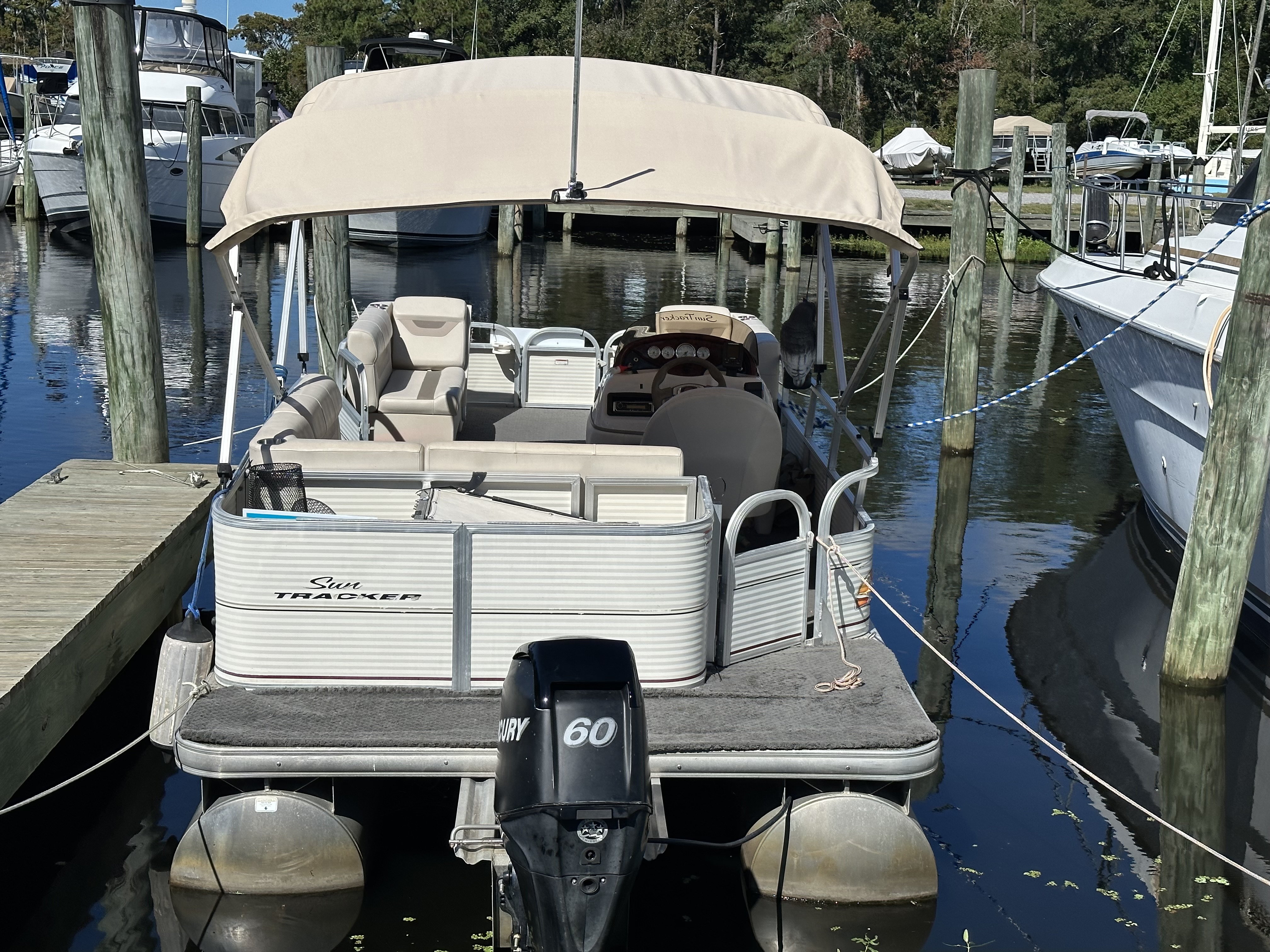 2019 Bass Tracker Fishing Barge Pontoon - boats - by owner