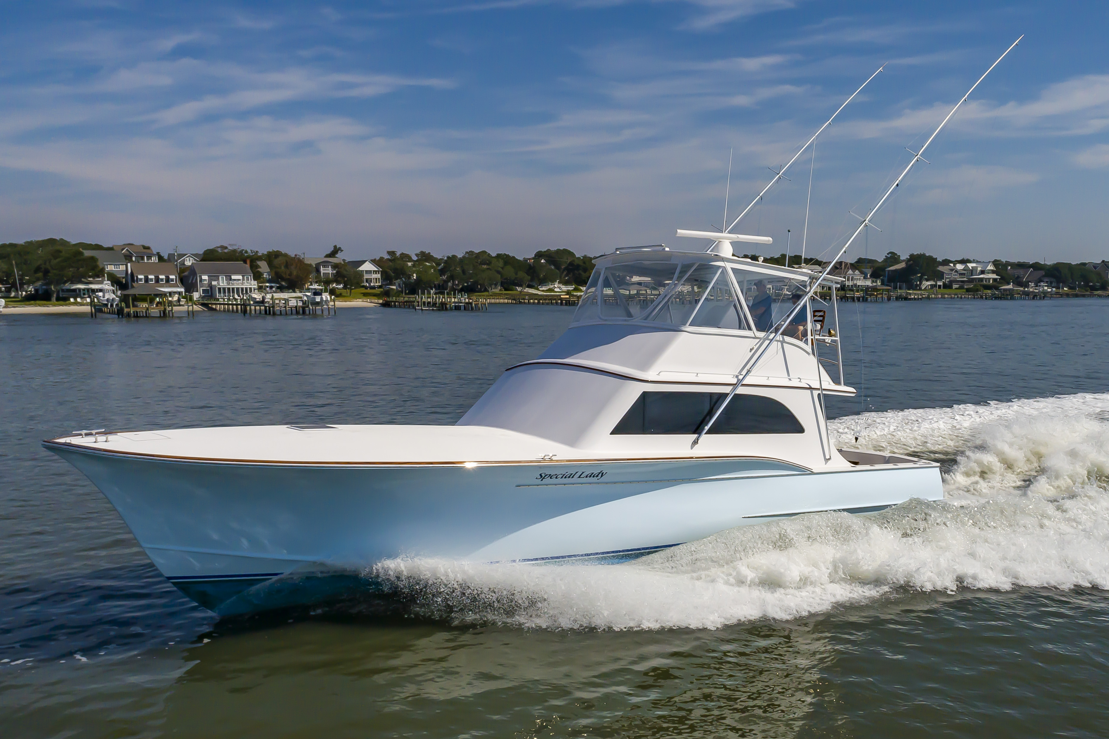 2005 Custom Carolina 48 Lewis Brothers Yacht For Sale, Helios